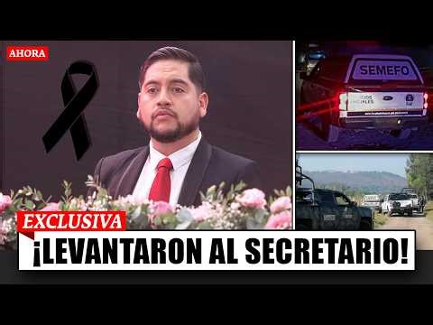 PEDRO VALENCIA, SECRETARIO DE OCAMPO: SECUESTRADO CAMINO A UNA FIESTA EN MICHOACÁN Y HALLADO SIN VDA