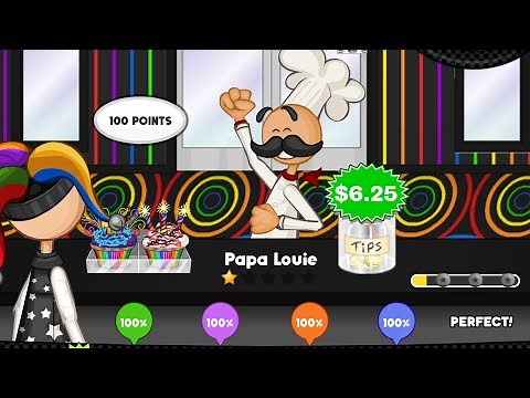 papa’s cupcakeria hd | unlocking papa louie