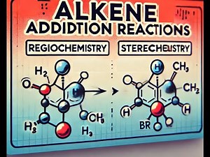 Introduction to Alkene Addition Reactions: Regiochemistry & Stereochemistry Explained