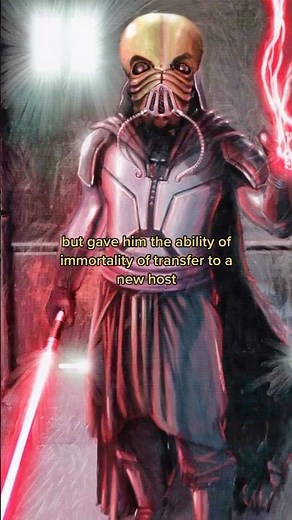 How Darth Tenebrous Became Immortal In Star Wars