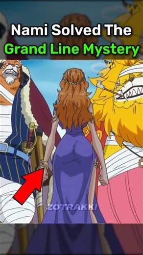 Nami realized the Grand Line is just a tutorial 💀