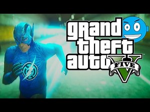BLUE LANTERN FLASH!!! | GTA 5 - Playing With Mods (GTA 5 PC Gameplay)