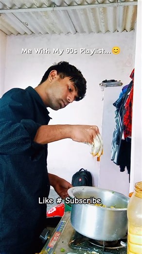 90s Song 😅 / Cooking vlog 🧑‍🍳 #cookingshorts #90s #song #vlog #cookingvlog #90splaylist