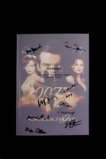 Goldeneye (1995) Script Book – Soft Cover Screenplay – Classic Action Spy Film Script - Etsy