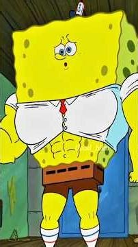 Do you know that SpongeBob can absorb other people’s muscle? #Spongebob #Shorts #Viral