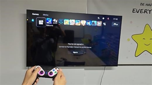 Bonacell RGB Wireless Controller für PS5 Pro/Slim/PC, Back Paddles 6-Achsen-Bewegungs/Dual Vibration/Turbo/Marco Touch Pad 3.5mm Audio Jack