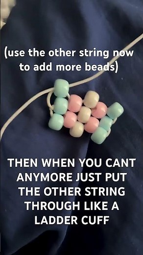 ODD PEYOTE CUFFS ARE EASY #kandi #beads #tutorial #ponybeads #algorithm #kandikid #rave #fyp