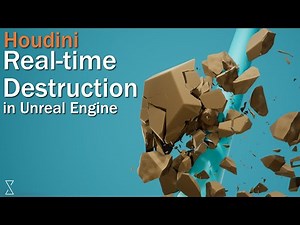 Real-time destruction with Houdini and Unreal || Tutorial