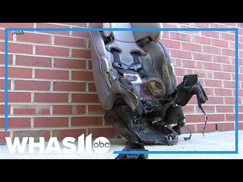 Children's book causes family minivan to catch fire, melts car seat