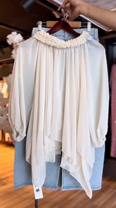 Skirt with top ✨🤍 | mirzan_michu