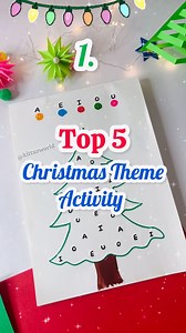✨ Top 5 Christmas Theme Activities for Kids! ✨ Fun, festive & super easy learning ideas to try at home this December! 🎅🎄 From vowel tree sorting, shape-matching reindeers, number-order trees to decorating Christmas trees — these activities help kids learn while enjoying the Christmas vibes. ❤️🎁 Perfect for 2–6 year old kids to practice: ✔️ Fine motor skills ✔️ Counting & number order ✔️ Shapes recognition ✔️ Matching skills ✔️ Creativity & focus Save this reel & try these Christmas activities