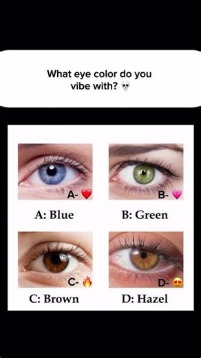 आपको किस रंग की आंखें पसंद हैं?🙈#viral #memes