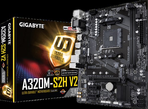 GA-A320M-S2H V2 (Rev. 1.x) - GIGABYTE 技嘉科技