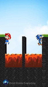 1.2M views · 29K reactions | Please Help Mario in Lava Pit Challenge vs Sonic   #shorts #tiktok #Story #viralvideochallenge | AR Gaming | Facebook