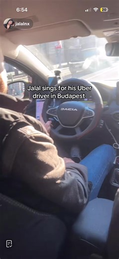 Jalal Sings for His Uber Driver in Budapest