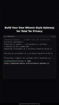 Building a Whonix-Style Gateway for 100% Tor-Routed Traffic