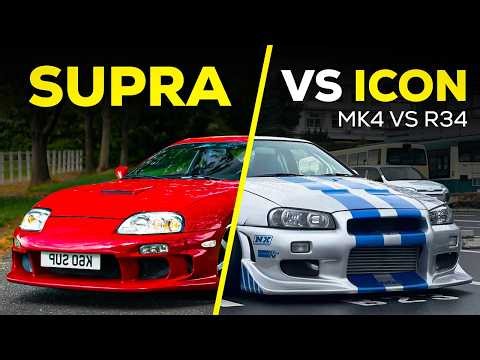 Twin Turbo Supra MK4 vs GT-R R34
