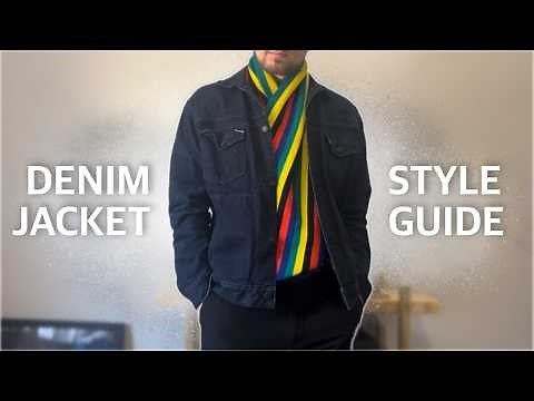 Denim Jacket for Men: Business Casual Styling Tips