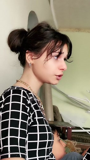 Stylish Indoor Outfit Inspiration with Checkered Top