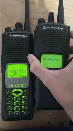 Motorola XTS5000/1500 P25/ASTRO emergency button test with FDNY tone set
