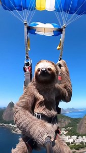 Skydiving Sloth Over Rio de Janeiro 🌎🪂 | Ali Aboutine