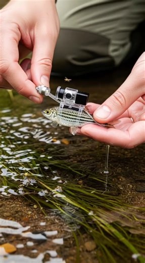 Zebrafish POV: Tiny Camera Swimming Through an Underwater World