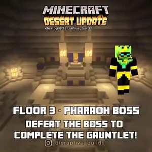 Minecraft desert update idea by @disruptive_builds Follow @TheMinecraftUniverse | Craft Universe | Facebook