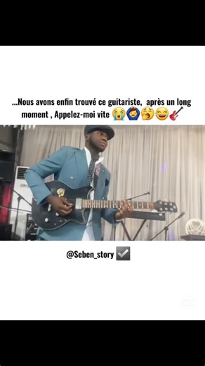 1.7K reactions · 14 shares | Le voici ❤️ #musiquecongolaise congolais #congomusic #sebenstory #guitaresolo #seben #sebene | Seben Story | Facebook