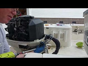 1999 or 2000 Evinrude or Johnson Ocean Pro outboard impeller change