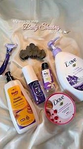 6-Step Body Shaving Routine for Smooth & Glowing Skin #bodycare #youtubeshorts #beauty #shorts #fyp