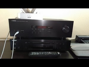 Yamaha RS202 Stereo receiver unboxing