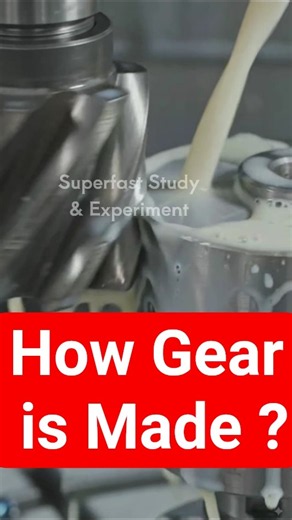 Gear Manufacturing Process #hobbingmachine #Gear #shorts