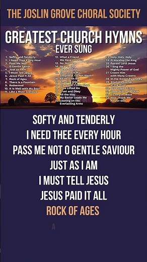 The Greatest Church Hymns Ever Sung 🎶 Now on YouTube!