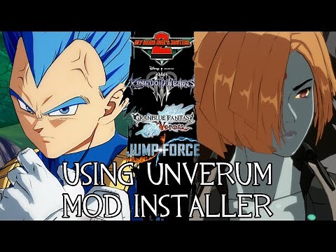 How to use Unverum Mod Installer (FighterZ, Guilty Gear Strive, etc.)