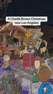🎄The cutest Charlie Brown Christmas display 🥜 #mysecretla #attractions 📍7690 Lantana Drive, Buena Park, CA 📹: @adventurezwithdavid | Secret Los Angeles