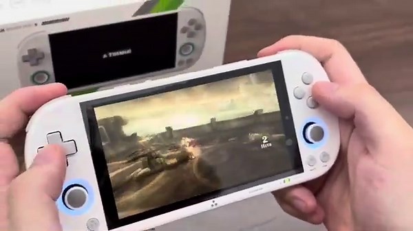 Testing PSP games on Trimui Smart Pro S #mechdiy #trimui #psp