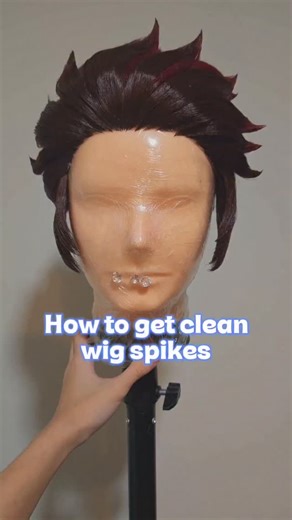 Tsu 🌊💙 Cosplay Tutorials & Educator! | ✨ Easy 3-step spike tutorial for cosplay wigs! This is an easy guide to styling spikes (regardless of it's direction), especially for short... | Instagram