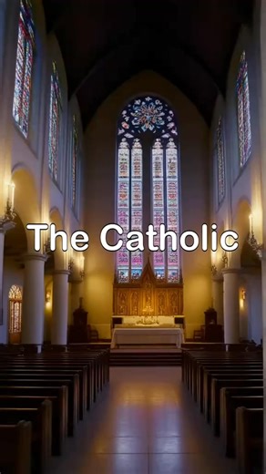 Explore the origins of the Catholic Church, founded by Jesus Christ around 33 AD, and discover its unique position as the original Christian Church. Witness serene imagery of historic churches and the radiant arrival of Jesus surrounded by His early followers. Contrast this with the later emergence of denominations such as Lutheranism, Anglicanism, and Methodism, marked by pivotal figures like Martin Luther and Henry VIII. Delve into the continuity of leadership within the Catholic Church, traci