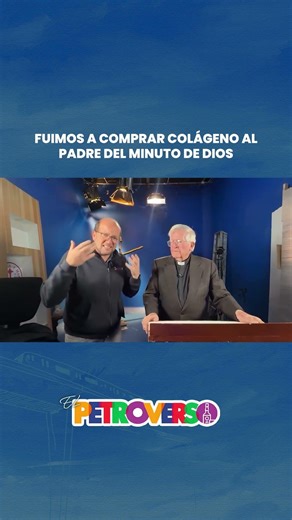 Fuimos A COMPRAR COLÁGENO al padre del MINUTO DE DIOS #notidanny #petroverso #humor #comedia