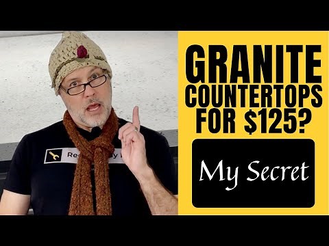 DIY Daich Spreadstone Counter | Cheap Granite Looking Countertops | Kitchen Makeover Series Part 6