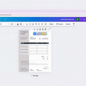 Facture, Modèle de facture, Modèle de bon de commande, Google Docs, Ms Word, Canva, Modèle de facture modifiable, Modèle de bon de commande, Imprimable