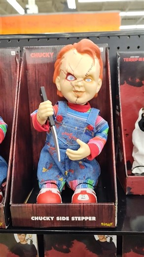 🔪 Chucky Childs Play Side Stepper Horror Doll Spirit Halloween Decor #trending #viral #shorts #fyp