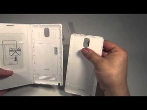 Чехол Flip Wallet Samsung Galaxy Note 3 EF-WN900BWEGRU белый