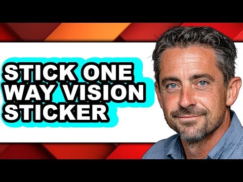 How to Stick One Way Vision Sticker (updated)