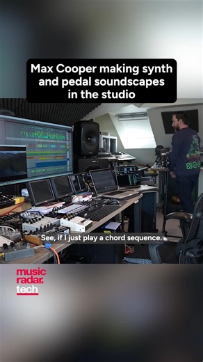 British producer Max Cooper is known for his often visually-inspired productions that blend simplicity and intricate detail. In 2024 Future Music magazine visited him in his studio to shine a light on how he created elements of his track Swarm and how synth and pedal jams fuel many of his tracks. Watch the full video on YouTube via the link in the comments 🔗 #musicproducer #musicproduction #musictech #musicgear #electronicmusic #synth #synthesizer #maxcooper | MusicRadar Tech