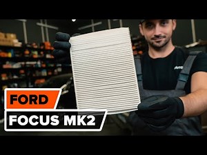 How to replace the cabin air filter in the Ford Focus