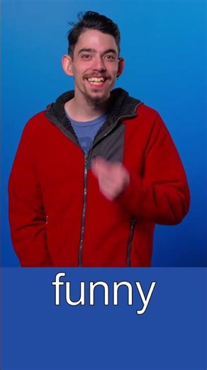 ASL sign for Funny #learnsignlanguage #learnasl #signlanguage