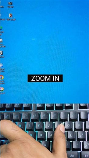 zoom in #keyboard #computershortcuts #windows #windowstips #windowsshortcuts #gaming #tech #pcgaming