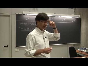 ICTP Solid state physics Lecture 1 of 20