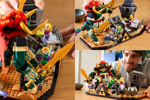 LEGO The Legend of Zelda: Ocarina of Time – The Final Battle (77093) Set Unveiled, Recreates Ganon's Castle